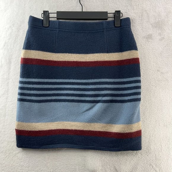 Toad&Co Dresses & Skirts - TOAD & Co Heartfelt Sweater Skirt Non Mulesed Merino Wool Striped Pull On